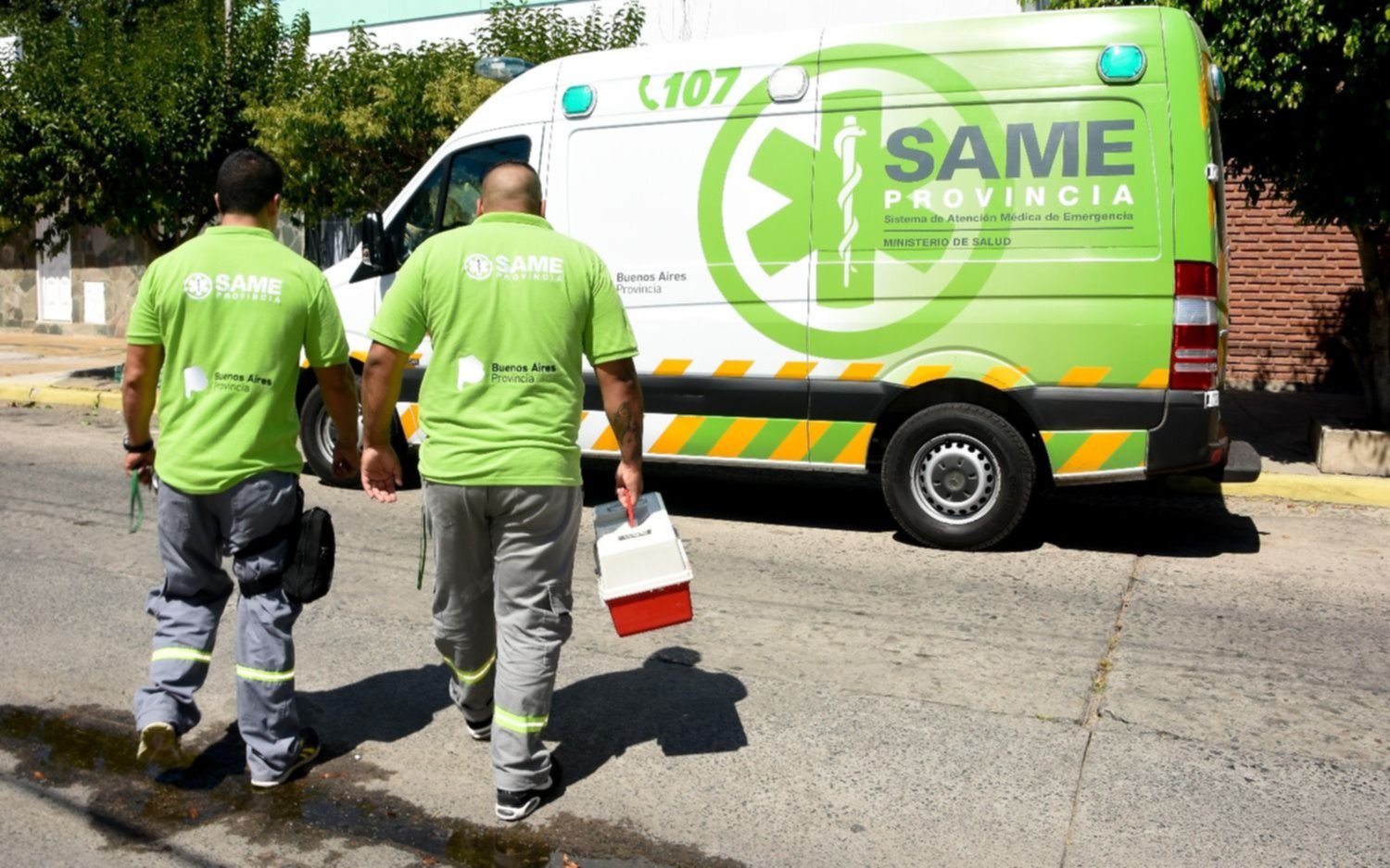 Una mujer dio a luz en una ambulancia del SAME Berisso
