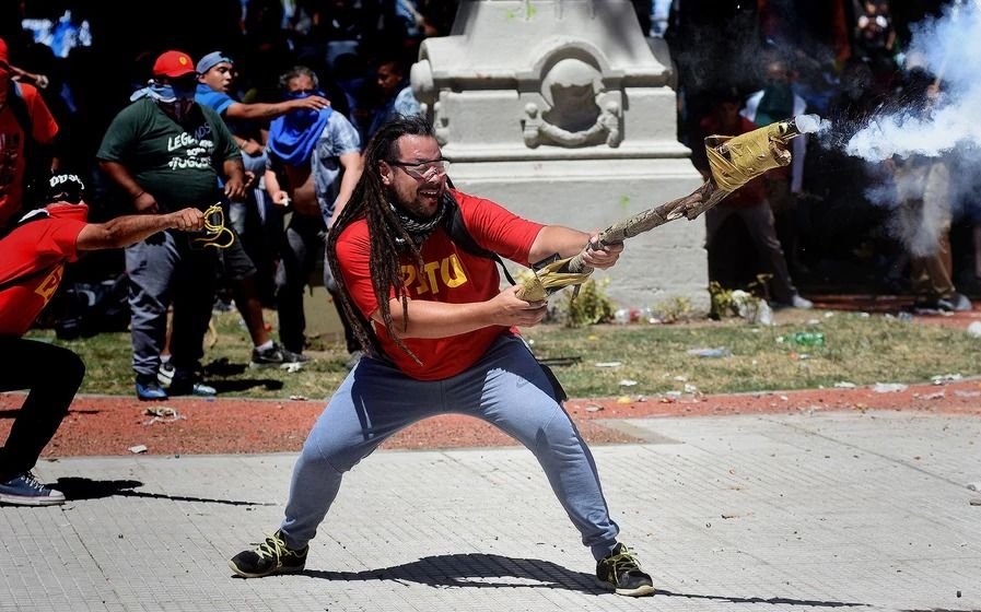 "Me quieren preso para meterle miedo a todos los que están luchando"