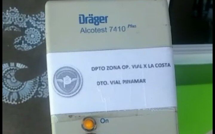 Detienen a un hombre con una dosis de alcohol en sangre 4 veces más alta que lo permitido