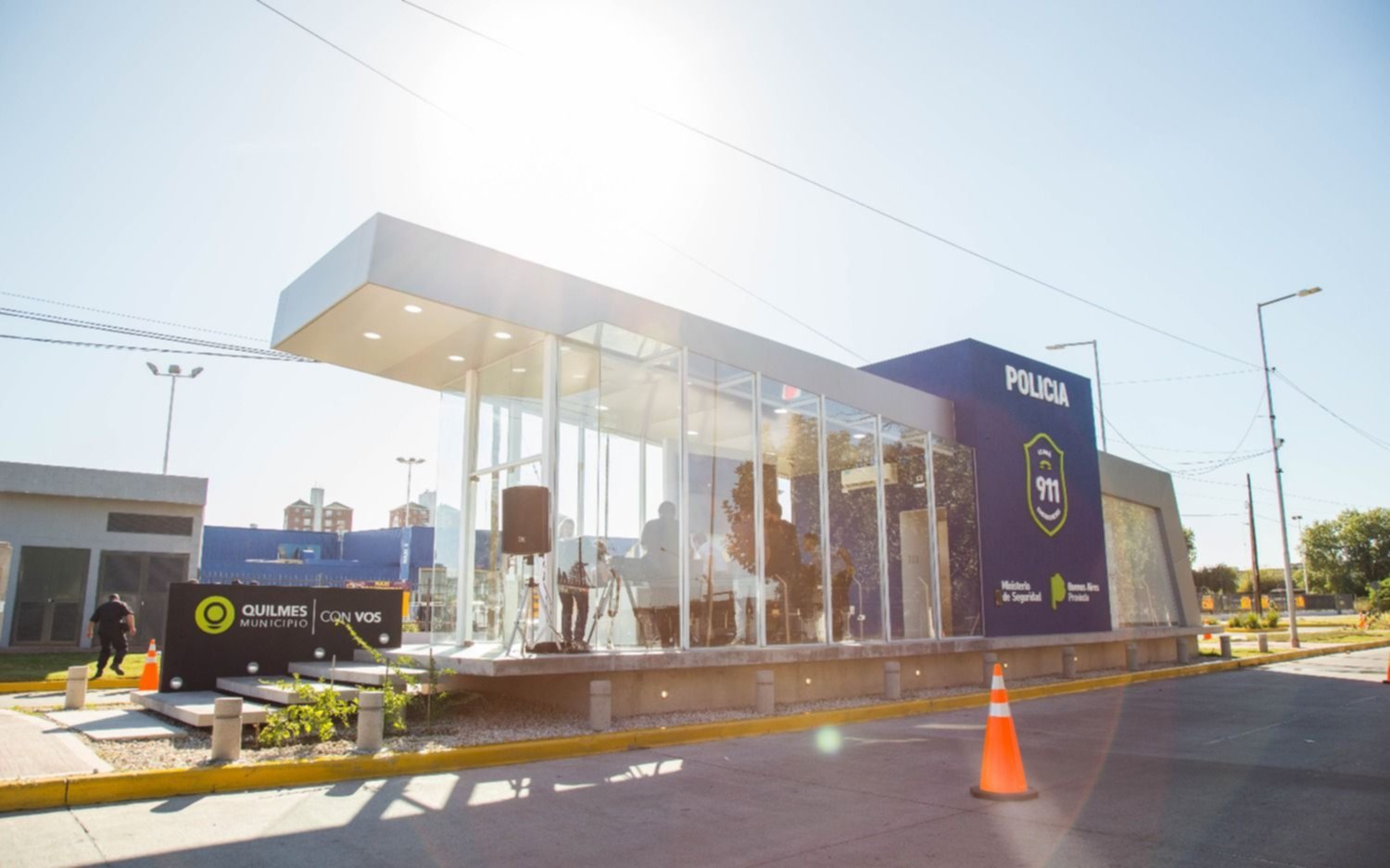Inauguran destacamento policial en Ezpeleta