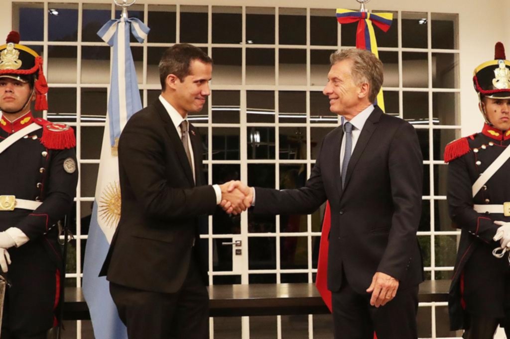Macri recibió al venezolano Guaidó, quien agradeció el respaldo de Argentina