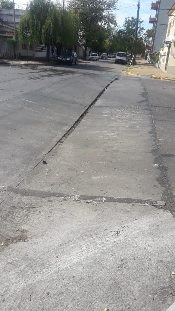 Otra queja por el enorme badén de 38 y 28