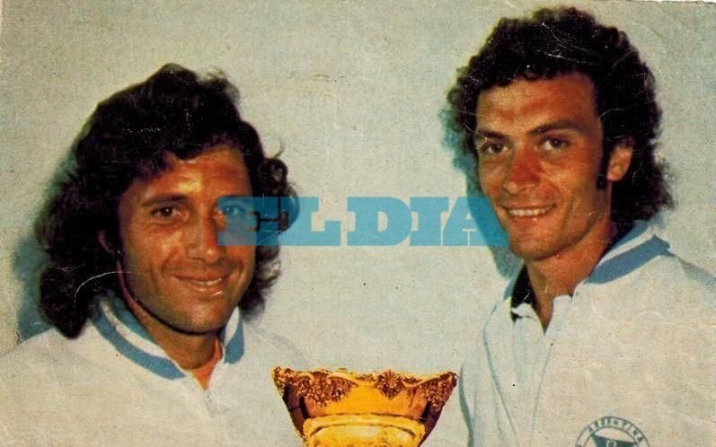 Vilas y Clerc jugaron en la cancha de Estudiantes