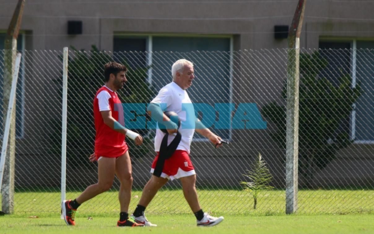 El Chapu Braña apenas pudo trotar y es la gran duda para el Clásico