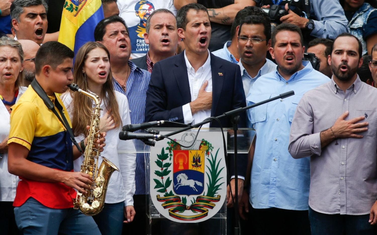 Guaidó convocó a un paro en la administración pública venezolana