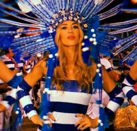 Barón desfiló para Gaultier en el Carnaval de Río