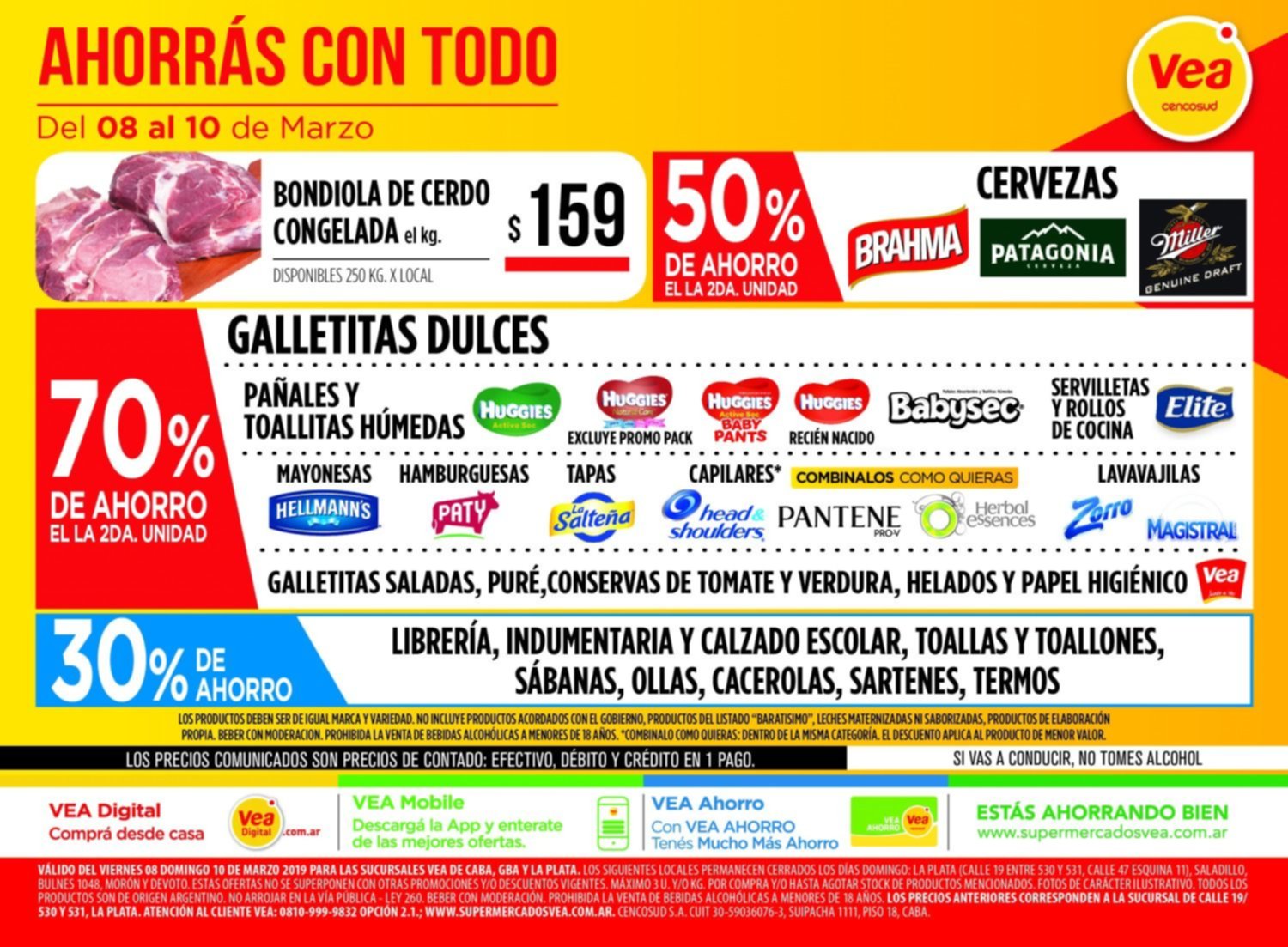En Vea ahorrás con todo