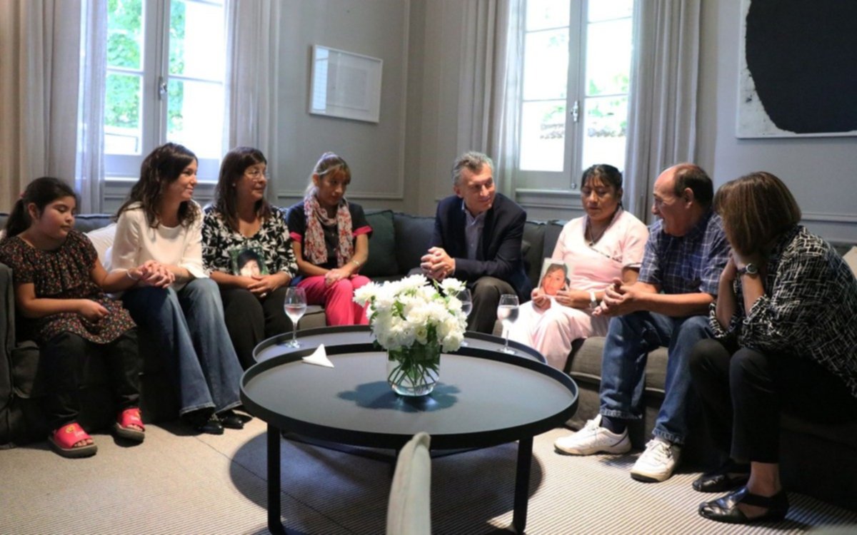 Macri recibió a familiares de víctimas de femicidios