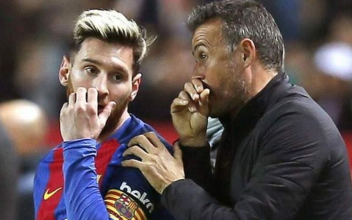 Luis Enrique habló después de mucho tiempo de una pelea con Messi