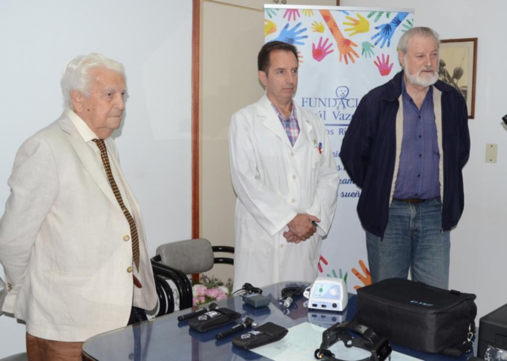 Donación de Seguros Rivadavia al hospital San Roque