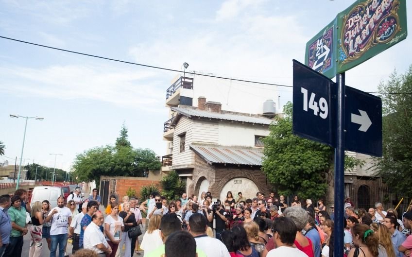 Avenida 21 de Berazategui lleva nombre de Julieta Lanteri