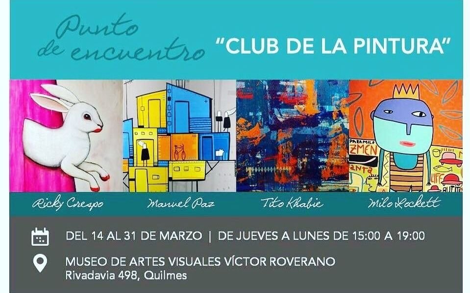 Milo Lockett y el Club de la Pintura 