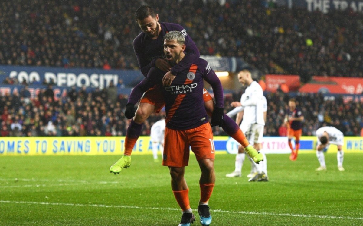 Agüero le dio a Manchester City el paso a semifinales de la FA Cup