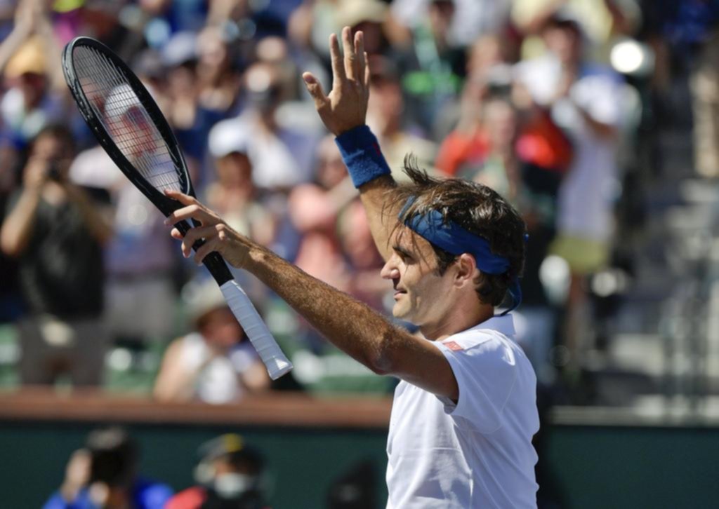 Roger Federer va por otra página dorada en la final de Indian Wells ante Thiem