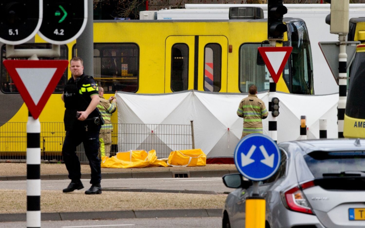 Detuvieron a un sospechoso del tiroteo que dejó 3 muertos y varios heridos en Holanda
