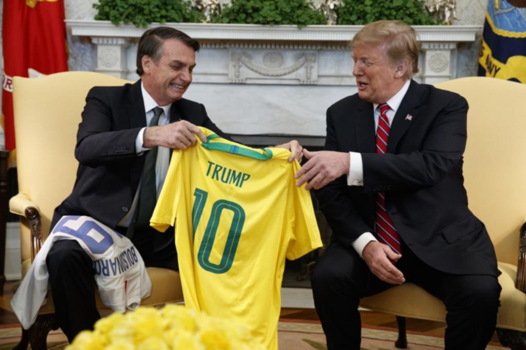 Trump recibió a Bolsonaro con elogios y un fuerte apoyo