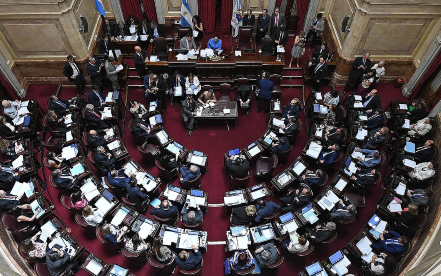 El Senado pospuso nuevamente el debate de financiamiento de los partidos políticos