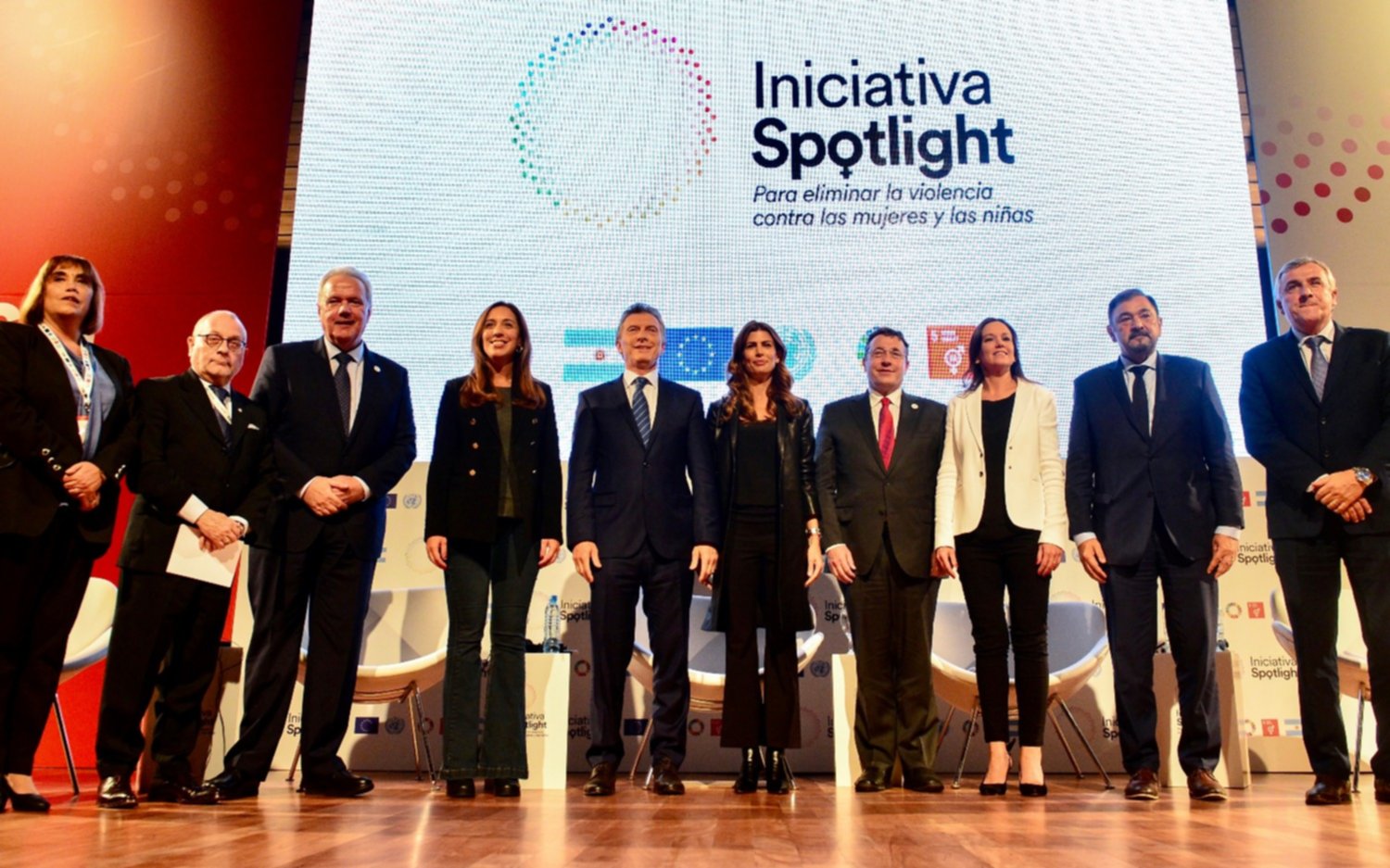 Macri pidió por terminar con la violencia contra la mujer "para siempre"