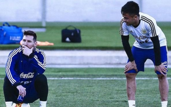 Una charla muy comentada: de qué hablaron Messi y el "Pity" Martínez
