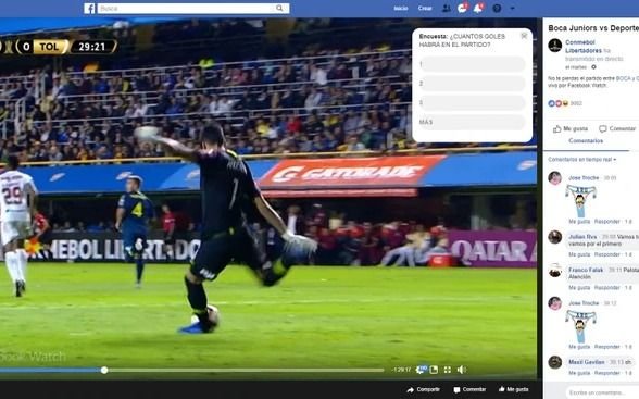 Conmebol le quitó la exclusividad a Facebook para transmitir la Libertadores