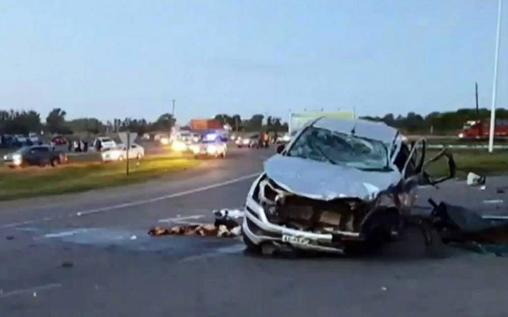 Tragedia vial en Areco: murieron nueve personas que iban en la misma camioneta
