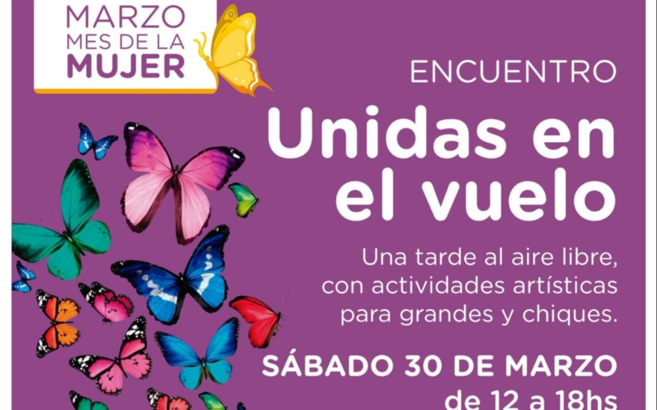  "Unidas en el vuelo" cierre por el mes de la mujer