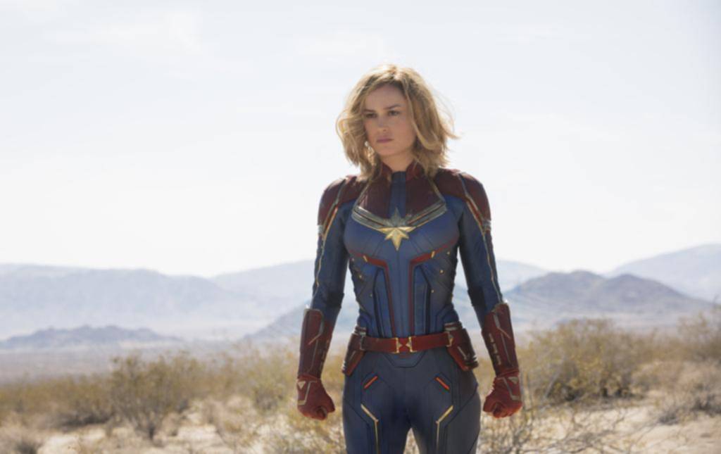 “Capitana Marvel” vuela alto en la taquilla local, muy lejos de “Nosotros”