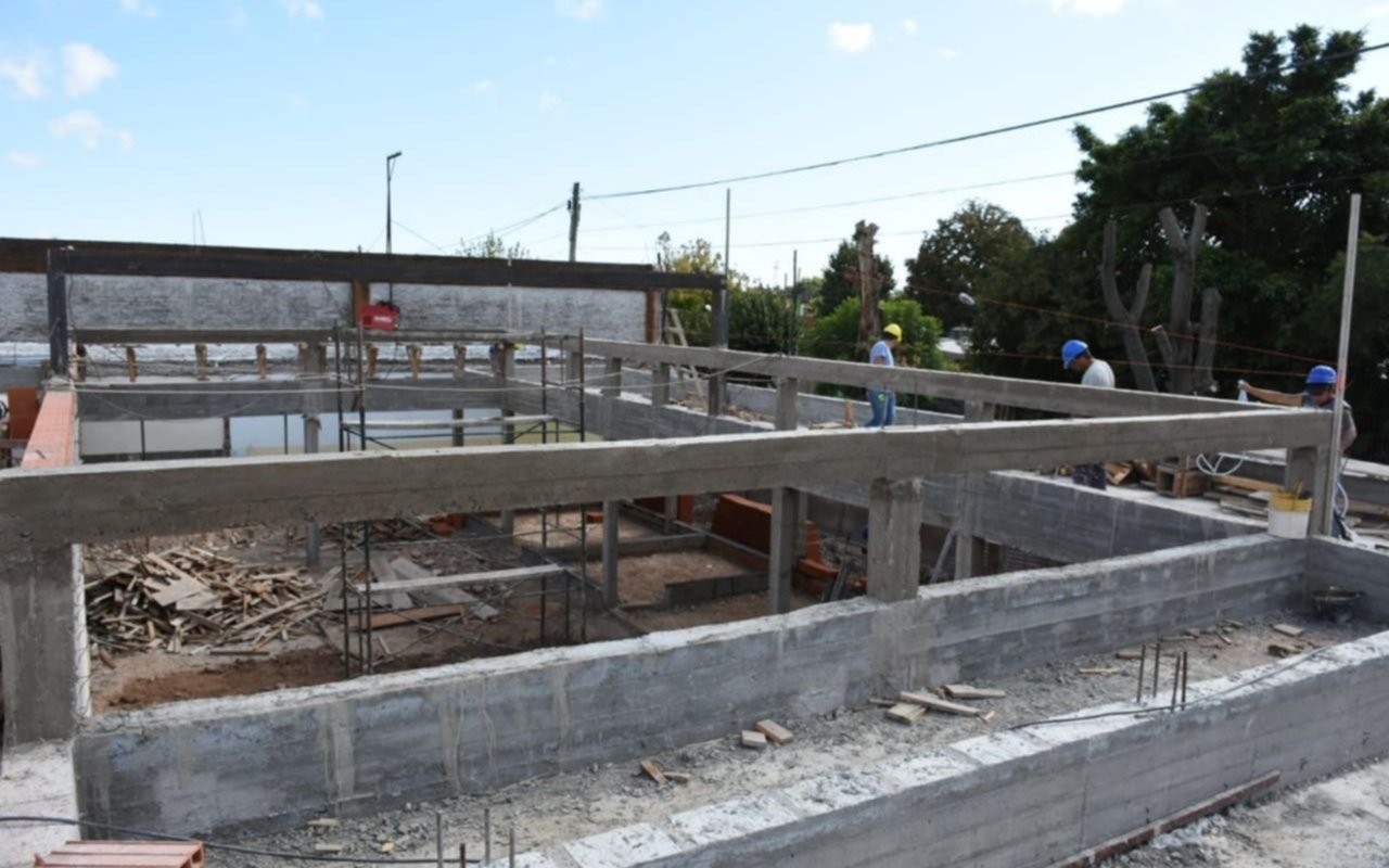 Obras en el nuevo Jardín de Infantes Provincial Nº 947 