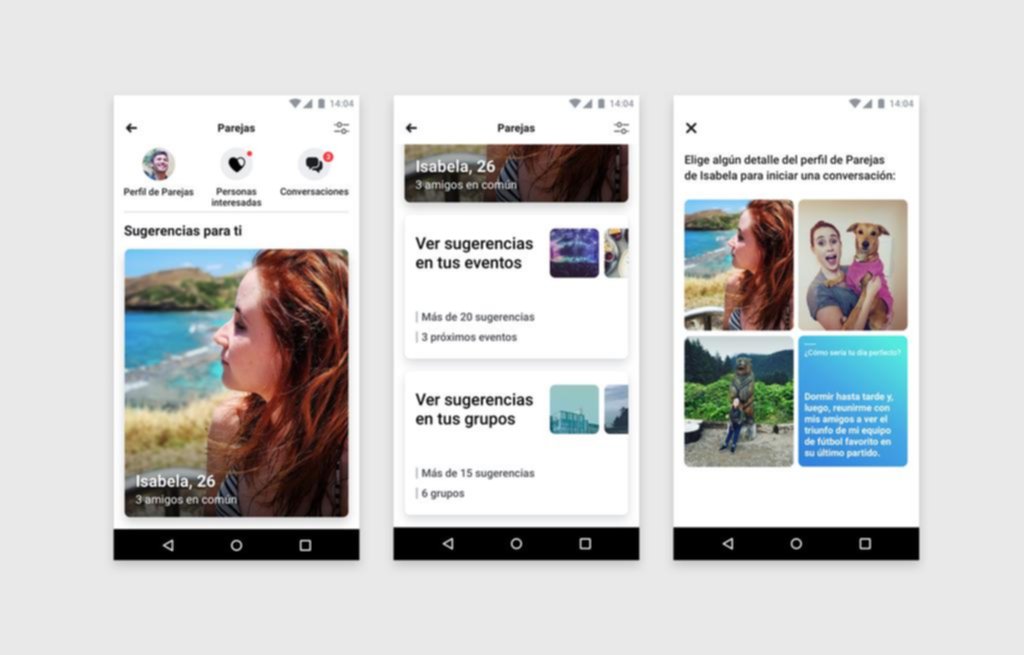 Facebook se tira de cabeza a la pileta del amor con su nueva App