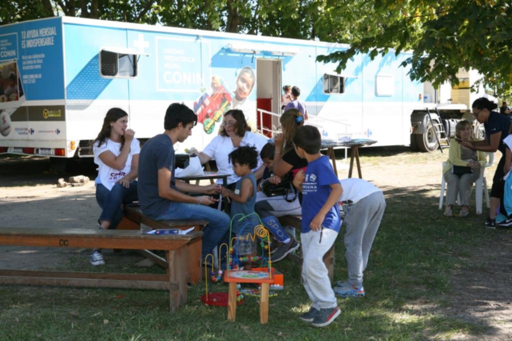 Salen por la periferia a detectar patologías nutricionales en niños y mujeres embarazadas