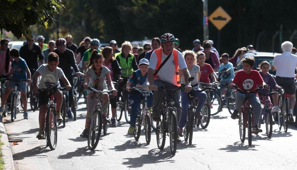 Bicicleteada por la vida, otra vez en las calles de City Bell