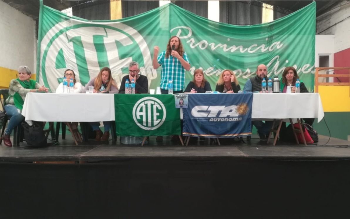 Estatales de ATE paran el miércoles por la reapertura de paritarias