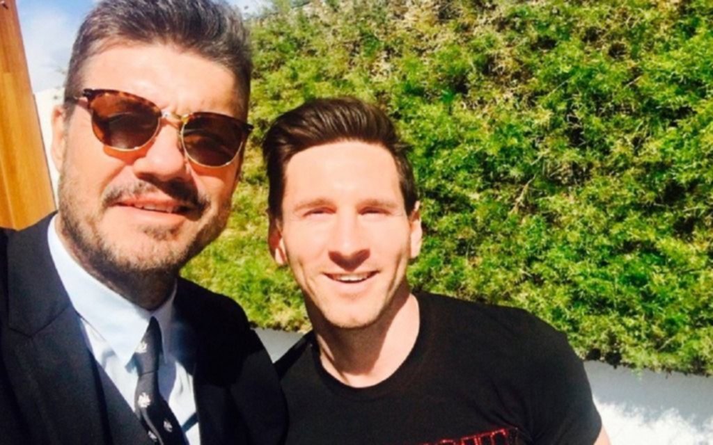 Tinelli a Messi: "Leo, contale a tu hijo que en Argentina la gran mayoría te ama"