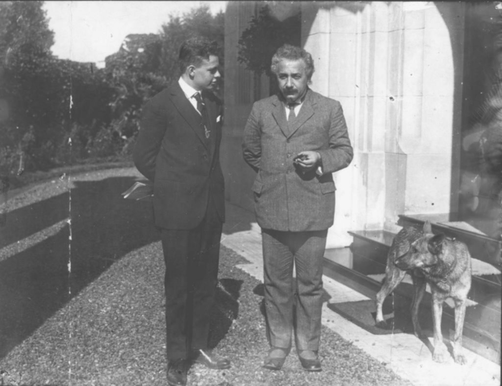 Einstein y una breve pero histórica visita a La Plata