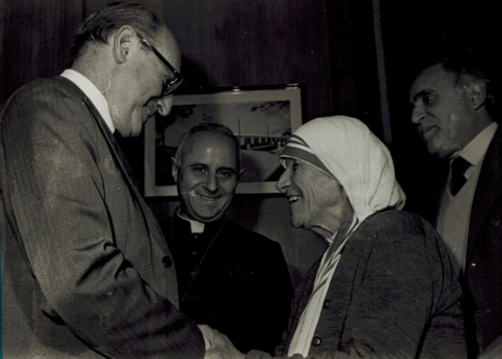 La brevísima visita de la Madre Teresa de Calcuta