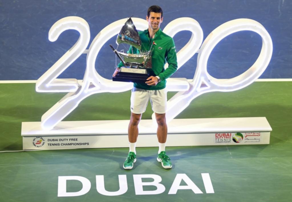 Djokovic sigue imparable y obtuvo un nuevo título