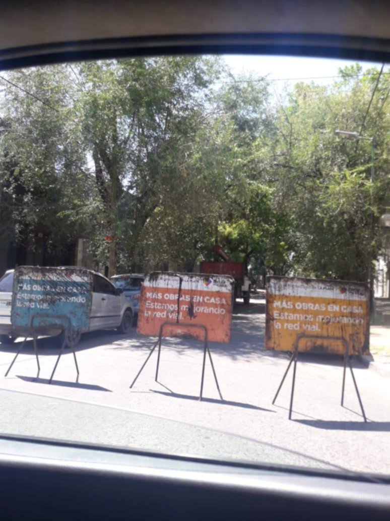 Corte de tránsito por obras causó caos en 18 y 47