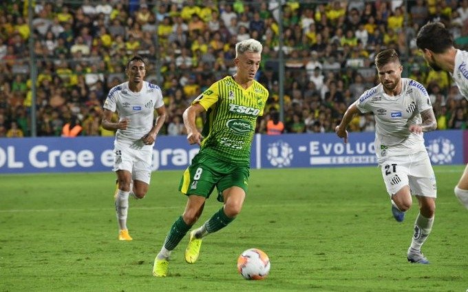 El Halcón no pudo con el Santos en su debut en la Libertadores