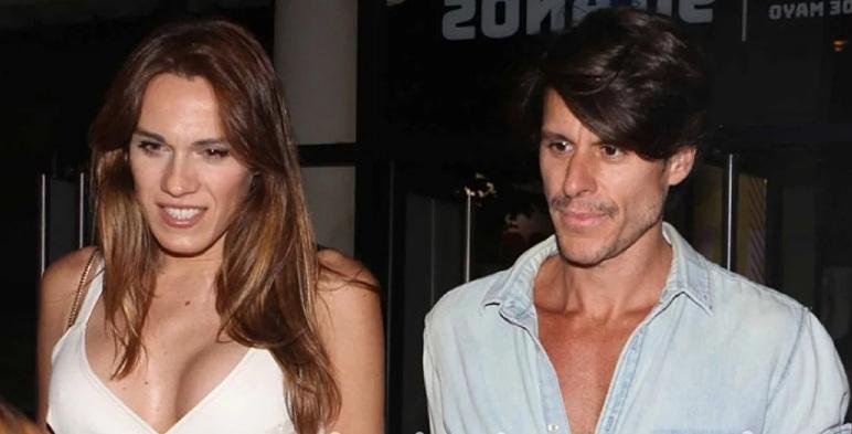 Mariana Genesio Peña se mostró en público con un actor