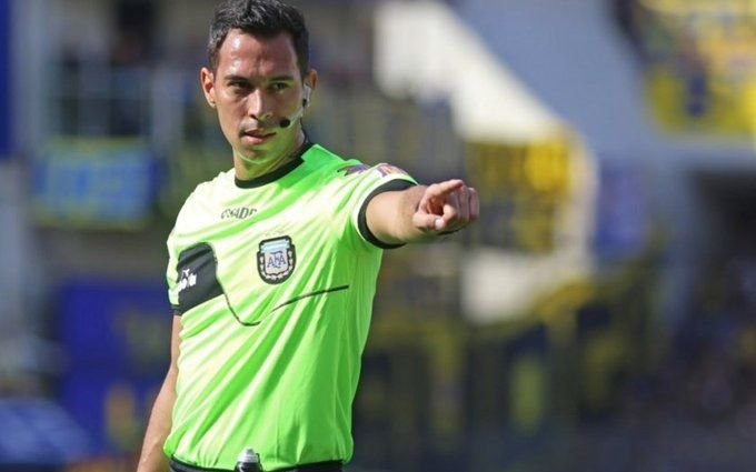 Facundo Tello, será el árbitro el sábado a las 21 en la Bombonera