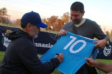 “A Diego lo noté contento y muy metido”