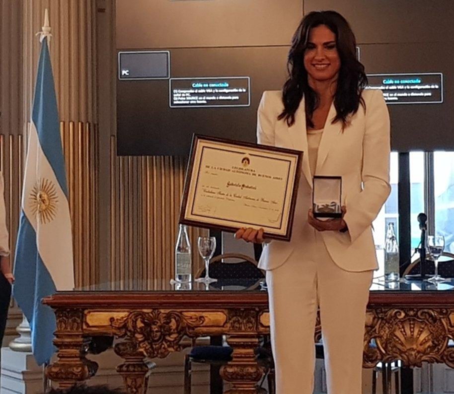 Distinción para Gabriela Sabatini por su trayectoria