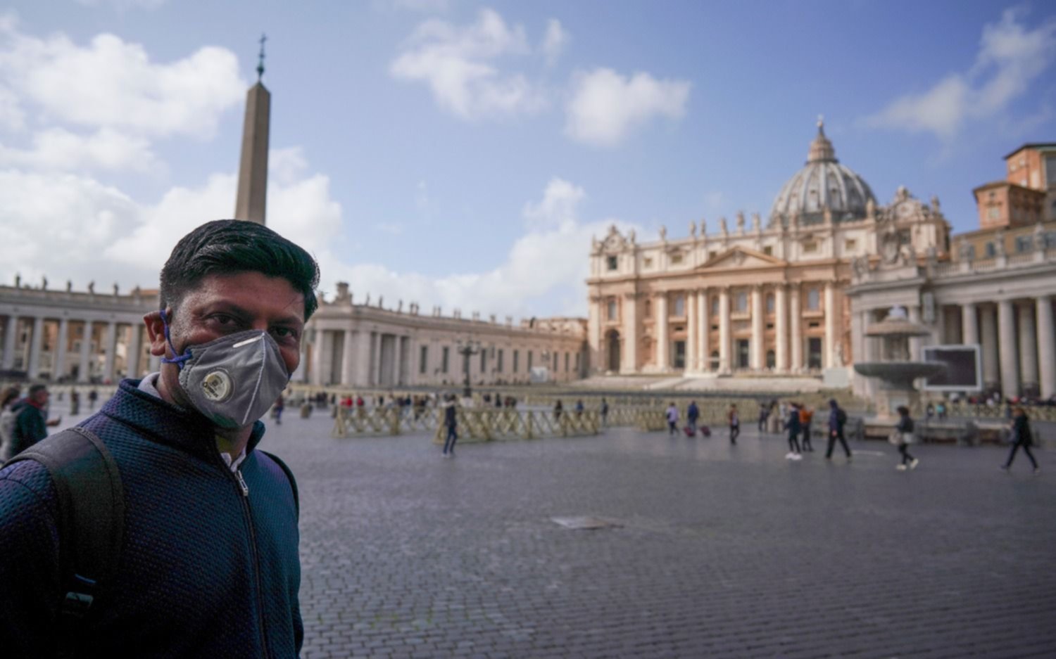 Detectan el primer caso de coronavirus en El Vaticano