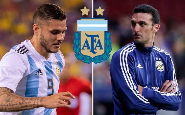 Scaloni arma el equipo y Mauro Icardi vuelve a quedarse afuera