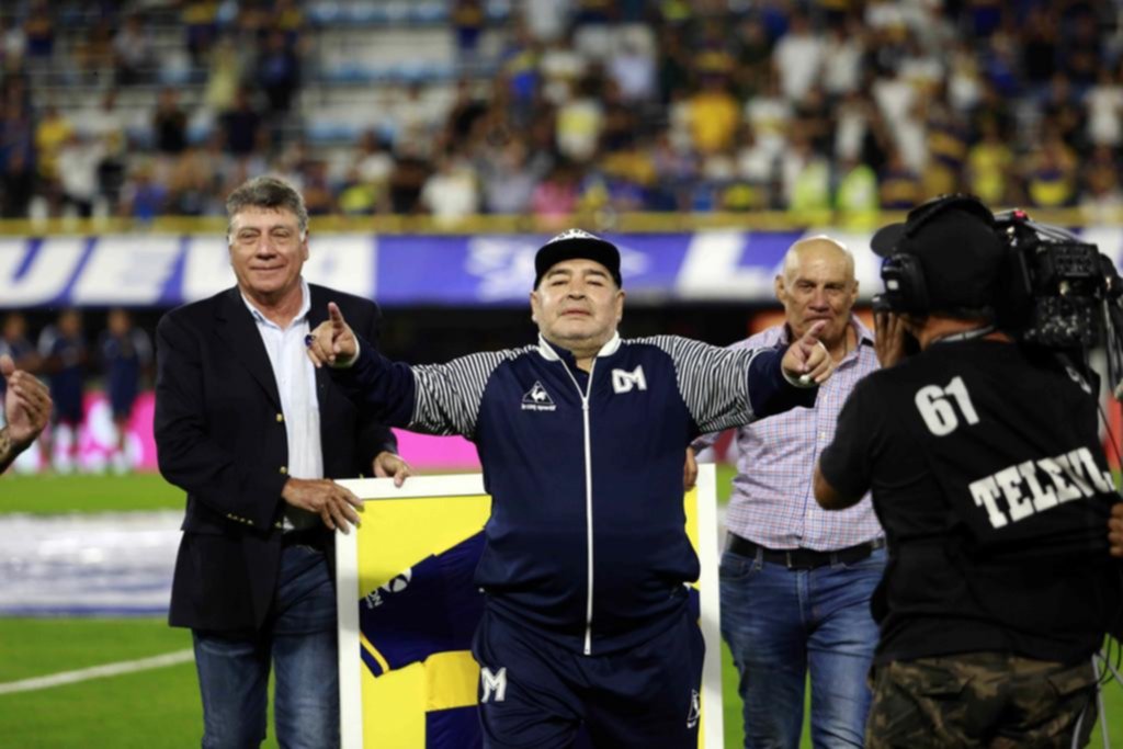 Diego montó su propio show