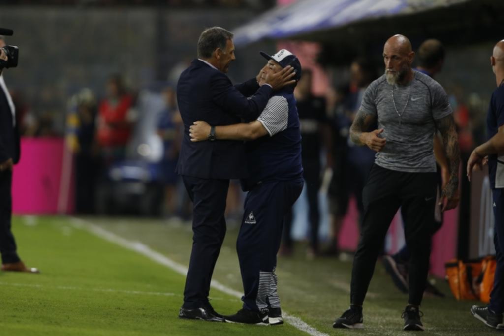 Russo y Diego reavivaron con emoción su mutuo respeto