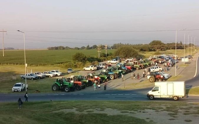 Arrancó el paro del campo en contra de una nueva suba de las retenciones