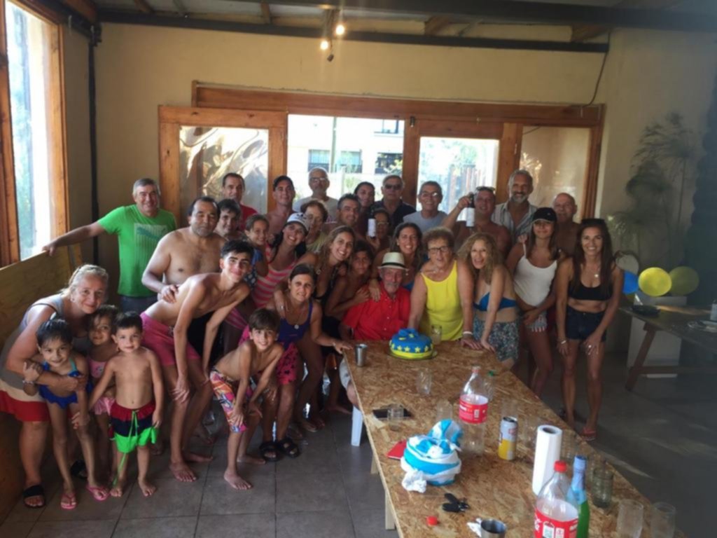 Leandro Alzogaray, vecino de La Cumbre, se sumó al “club de los cien”