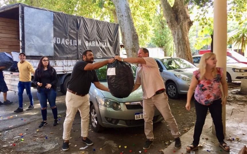 Quilmes continúa el reciclado en beneficio del Garraham