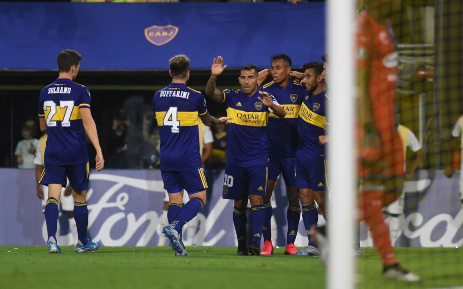 Boca goleó a Independiente Medellín por Copa Libertadores